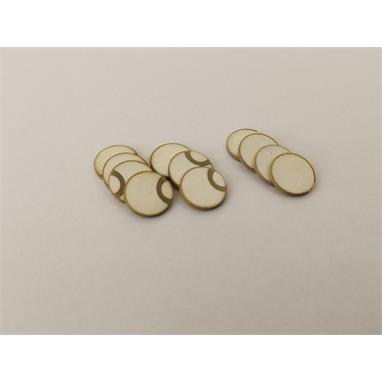 پیزوالکتریک دیسکی 2 مگاهرتز 10 میلیمتر